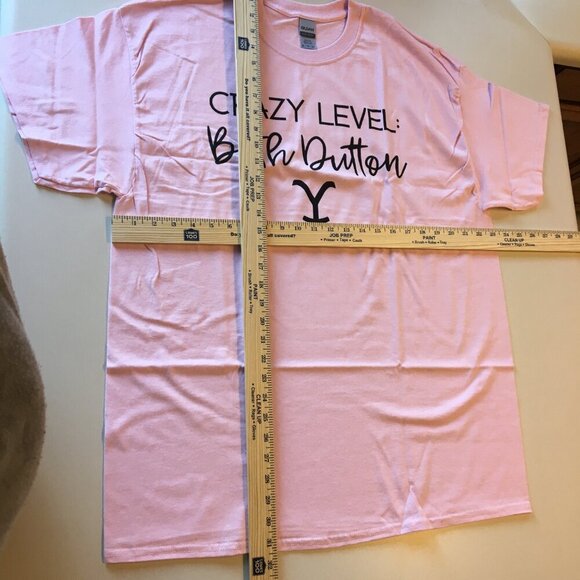 Crazy Level Beth Dutton Graphic Tee Pink XL - Picture 7 of 7